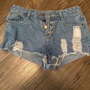 Womens high waisted shorts